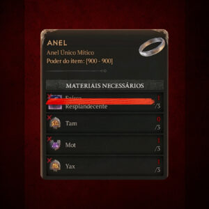 Kit de Runas Para Anel - Diablo IV