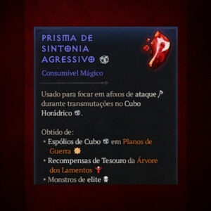 Prisma de Sintonia Agressivo x40